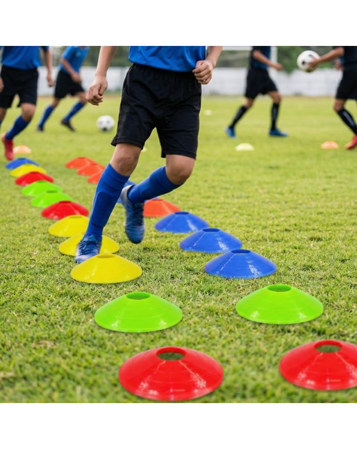 PACHOŁEK TALERZYKI TRENINGOWE ZESTAW 50 SZT SMJ SPORT