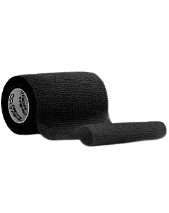 REA TAPE BANDAŻ ELASTYCZNY COHESIVE BAND SAMOPRZYLEPNY 4,5M 7,5CM CZARNY