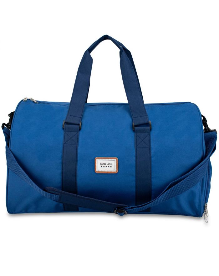TORBA SPORTOWA/FITNESS A3031 NIEBIESKA SEMI LINE