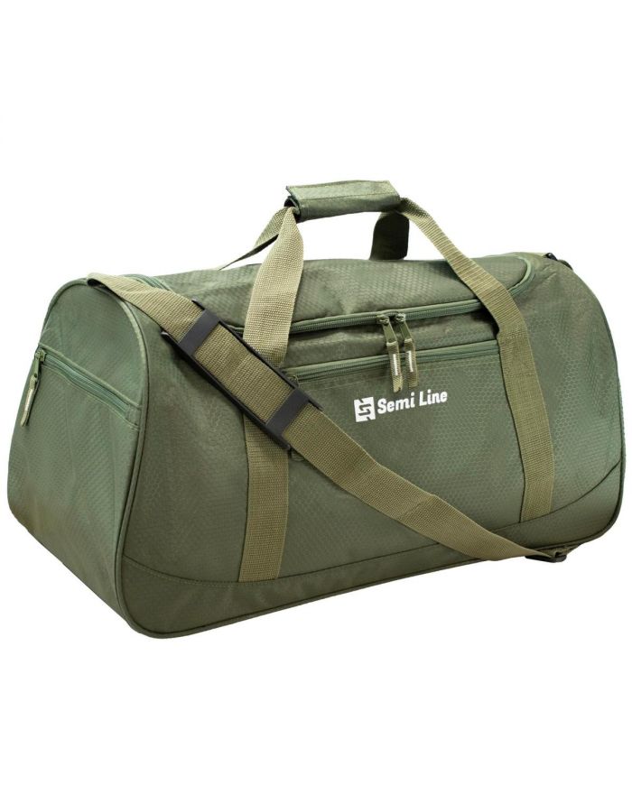 TORBA SPORTOWA A3043 KHAKI SEMI LINE