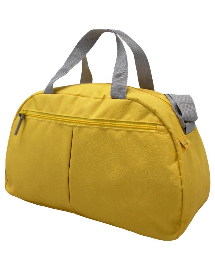 TORBA SPORTOWA A3050 ŻÓŁTO-SZARA SEMI LINE