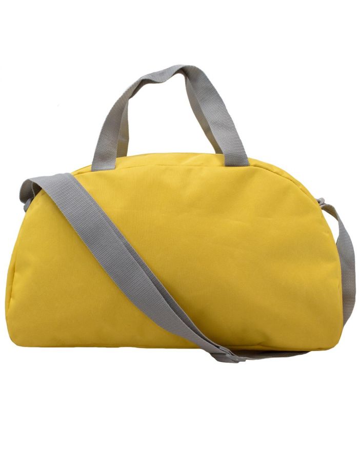 TORBA SPORTOWA A3050 ŻÓŁTO-SZARA SEMI LINE