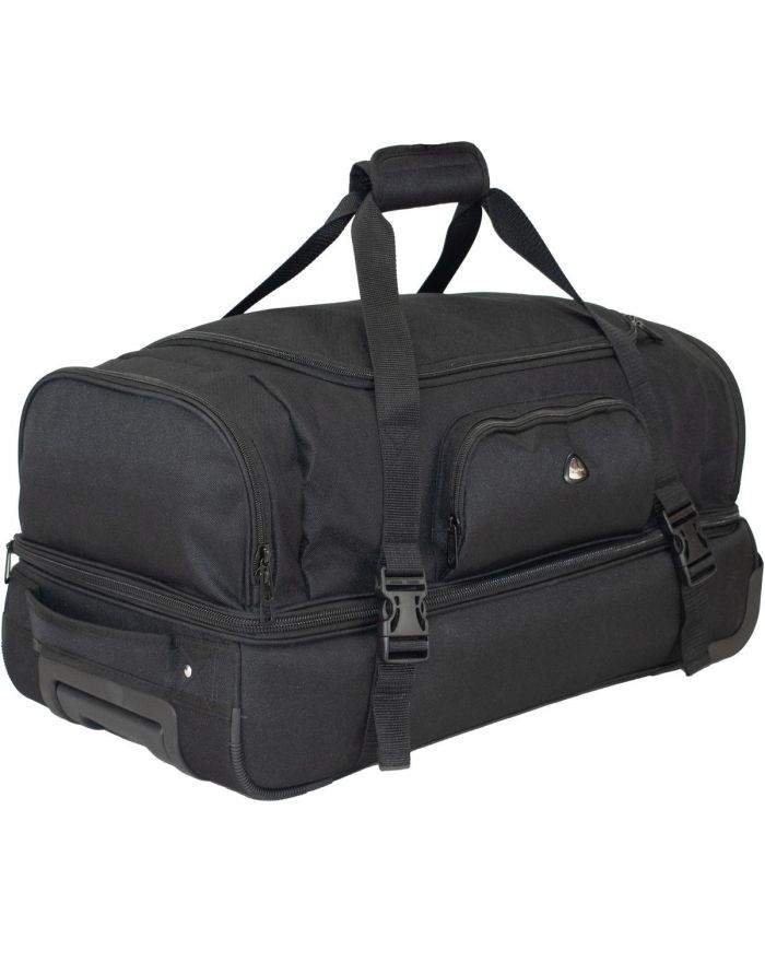 TORBA PODRÓŻNA TROLLEY PREMIUM T5607-0 CZARNA SEMI LINE
