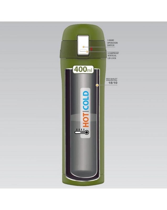 KUBEK TERMICZNY 400 ML "FORCE" MAESTRO