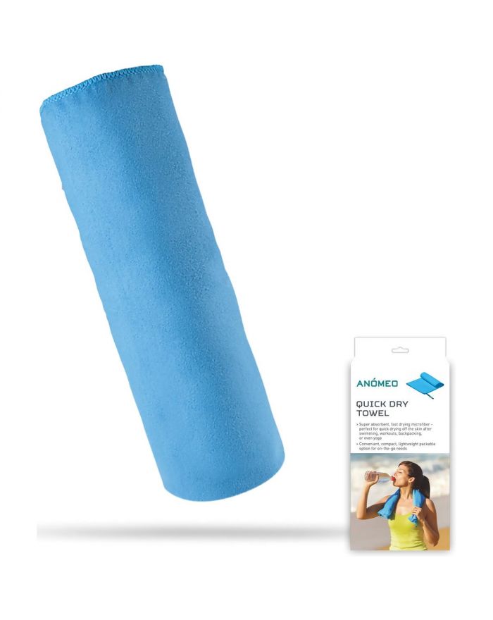 RĘCZNIK QUICK GRY 80X40CM ANOMEO