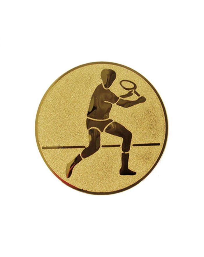 Wklejka aluminiowa - tenis ziemny mężczyzn