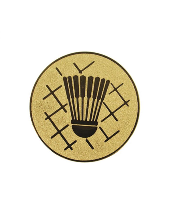 Wklejka aluminiowa - badminton