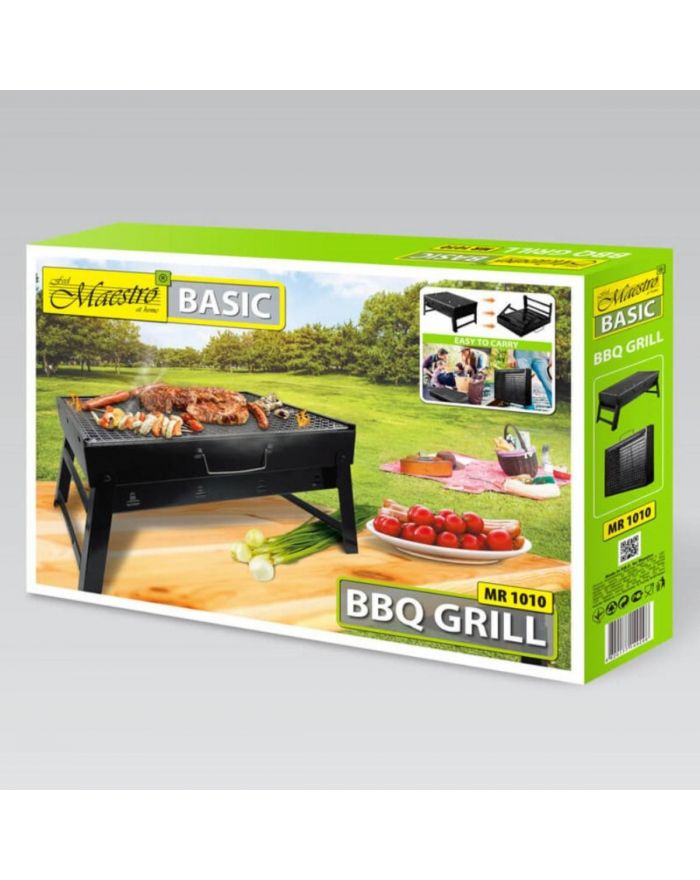 SKŁADANY GRILL WALIZKOWY 43 X 29 X 22 CM MAESTRO