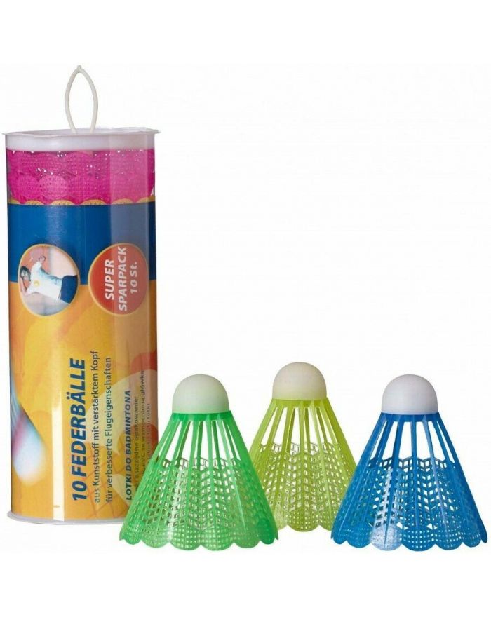 LOTKA DO BADMINTON NYLON KOLOR KPL 10SZT BEST SPORTING