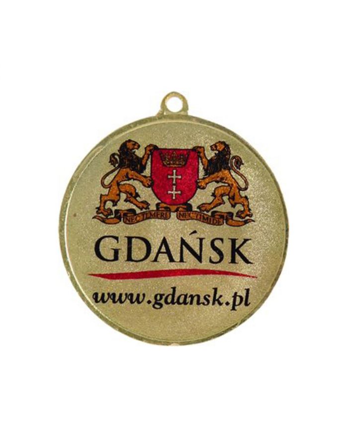 Medal metalowy z nadrukiem kolorowym LuxorJet