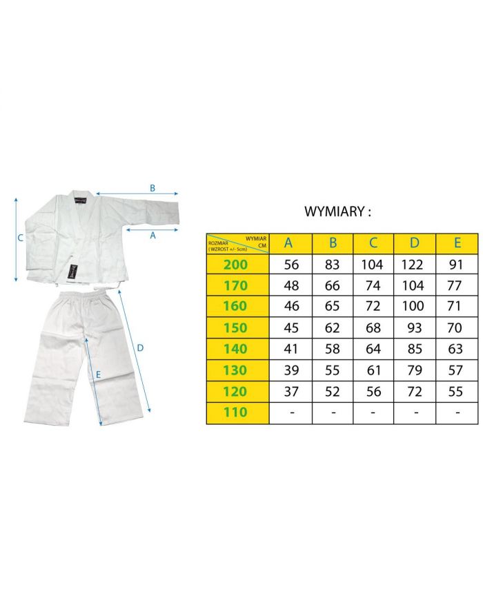 KIMONO ENERO PROFESSIONAL KARATE 170CM 8OZ