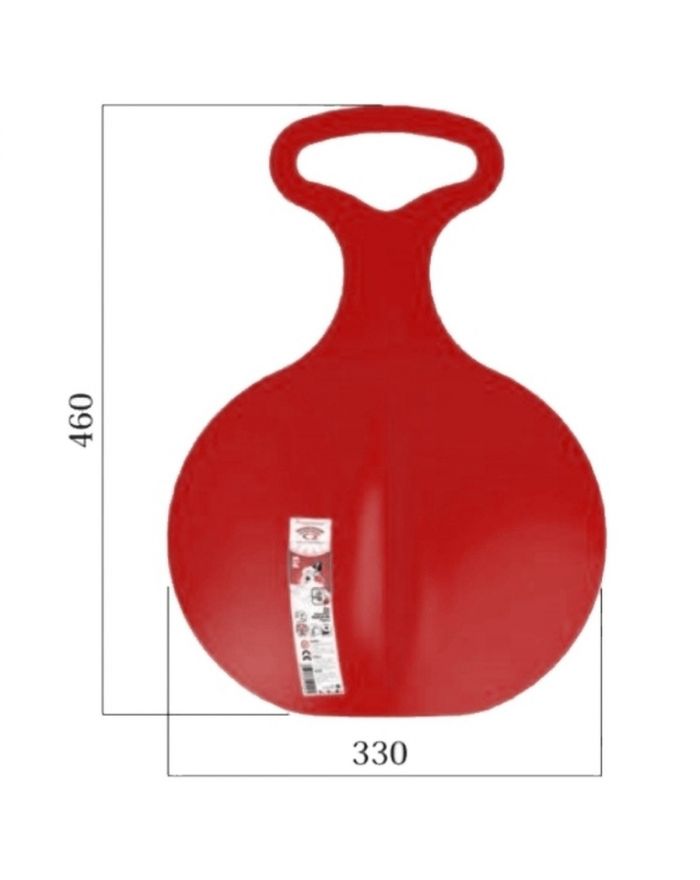 ŚLIZG JABŁUSZKO ZJAZDOWE APPLE CZERWONE