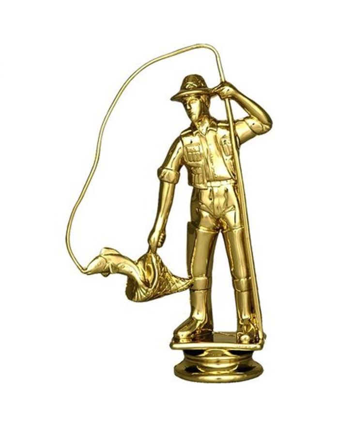 Figurka plastikowa wędkarz  F192/G