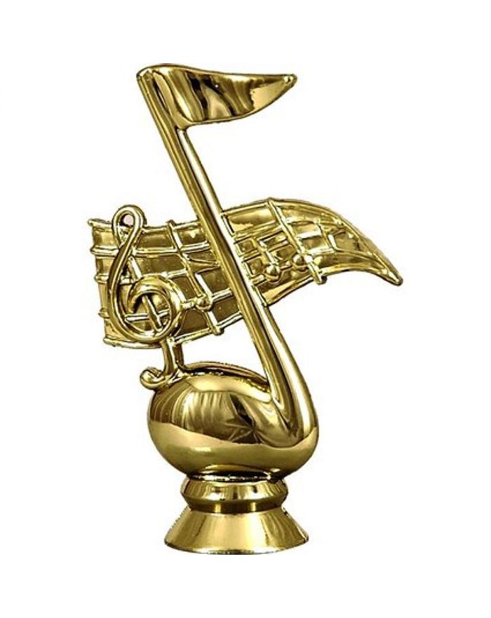 Figurka plastikowa muzyka - nutka  F62/G
