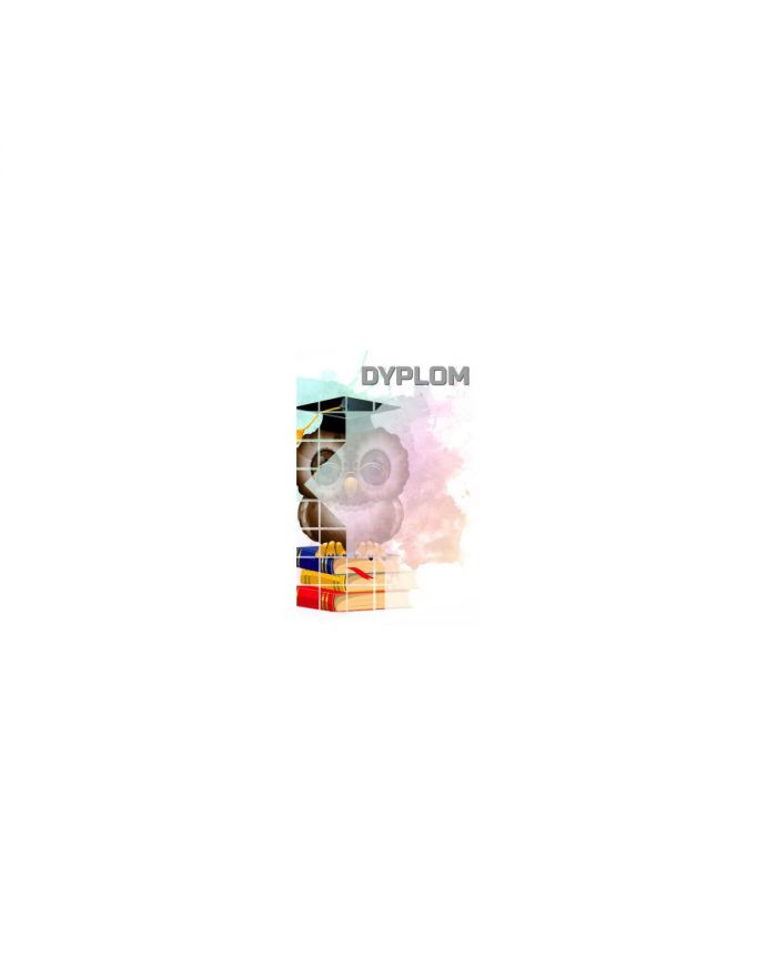 Dyplom papierowy - sowa (25 szt.) DYP157