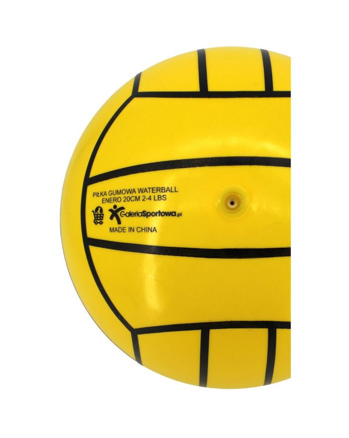 PIŁKA GUMOWA WATER POLO SIATKOWA ENERO ŻÓŁTA