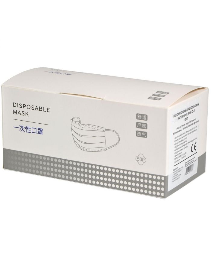 MASECZKA OCHRONNA DRÓG ODDECHOWYCH KPL.50SZT