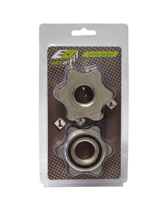 ZACISK NA GRYF CHROM KPL 2 SZT ENERO FIT fi25,4MM