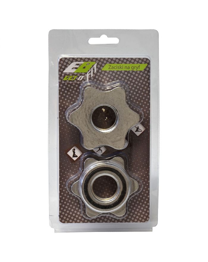 ZACISK NA GRYF CHROM KPL 2 SZT ENERO FIT fi25,4MM
