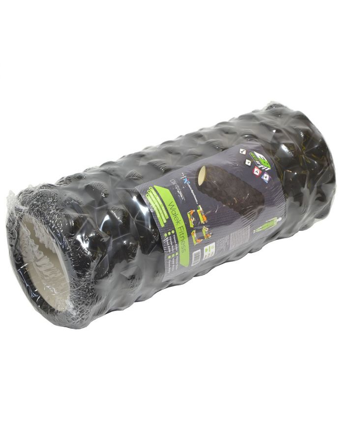 WAŁEK ROLLER DO ĆWICZEŃ CZARNY 14x33CM 865G ENERO FIT