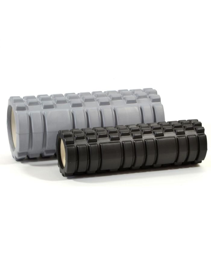WAŁEK ROLLER DO ĆWICZEŃ DUO SZARY 33/14 I CZARNY 30/9,5cm ENERO FIT