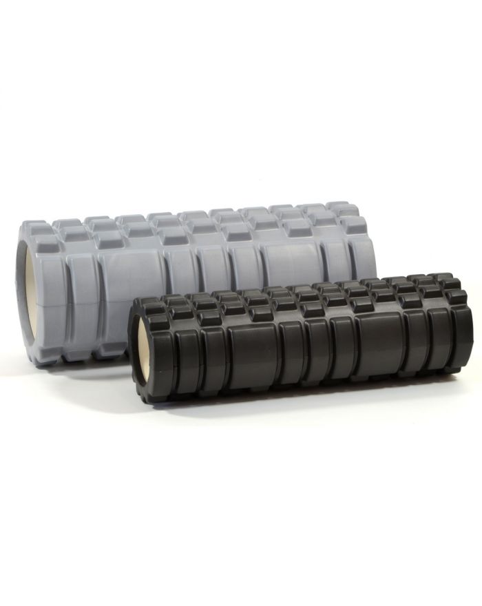 WAŁEK ROLLER DO ĆWICZEŃ DUO SZARY 33/14 I CZARNY 30/9,5cm ENERO FIT
