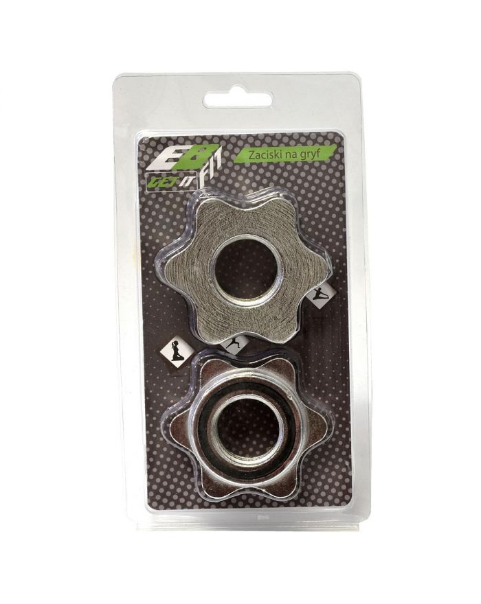 ZACISK NA GRYF CHROM KPL 2 SZT ENERO FIT FI28MM