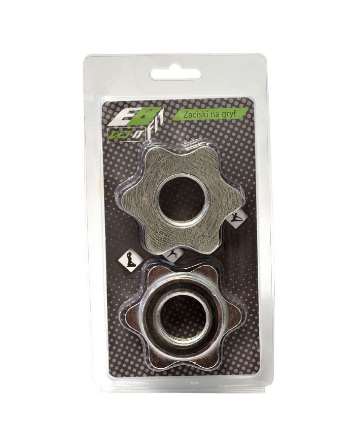 ZACISK NA GRYF CHROM KPL 2 SZT ENERO FIT FI28MM