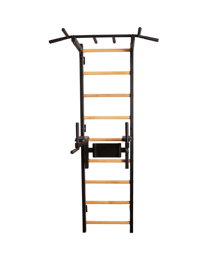 DRABINKA GIMNASTYCZNA Z DRĄŻKIEM I PORĘCZĄ DO ĆWICZEŃ BENCHK 722B