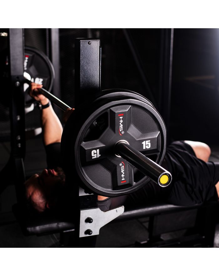 TPC15 TALERZ OLIMPIJSKI POLIURETANOWY CPU 15 KG HMS