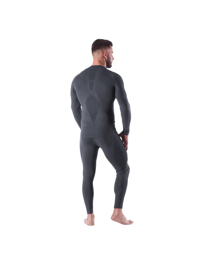 BTS0060 SPODNIE TERMOAKTYWNE SZARE MĘSKIE 2XL/3XL RAGNAR NILS