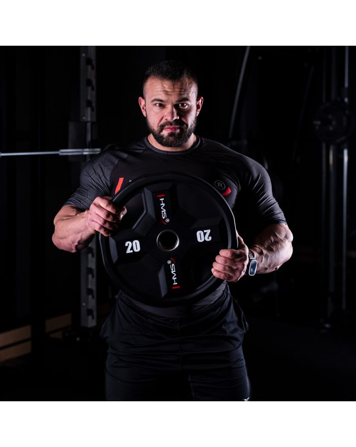 TPC20 TALERZ OLIMPIJSKI POLIURETANOWY CPU 20 KG HMS