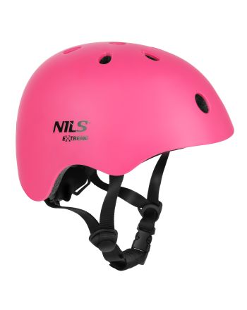 MT301 KASK RÓŻOWY XS(48-52CM) NILS EXTREME