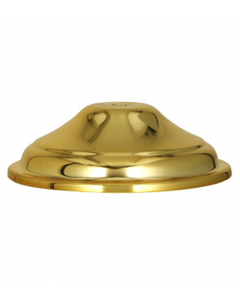 Dekiel metalowy złoty 53cm