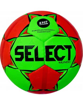 Piłka ręczna 3 Select Mundo zielono-czerwona
