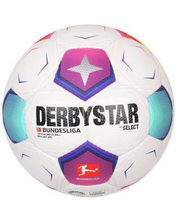 Piłka DerbyStar Bundesliga 2023 Brillant APS biała