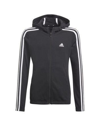 Bluza adidas Girls Essentials 3S Full-zip Hoodie GQ8356
