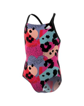 Kostium kąpielowy adidas Girls Flower Swimsuit H37888
