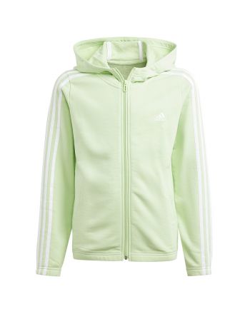 Bluza adidas 3 Stripes Full-Zip Hoodie girls IS2632