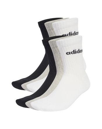 Skarpety adidas Linear Crew Socs Cushioned 6P JL6095