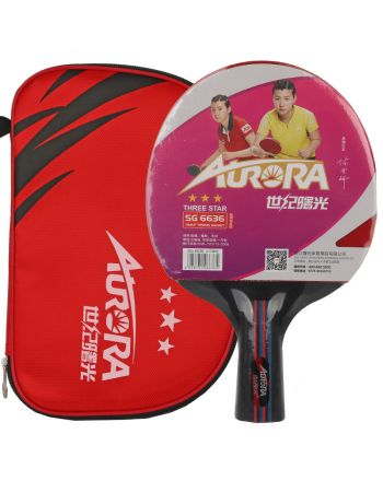 Rakietka do p-ponga Aurora 3* SG6636 short