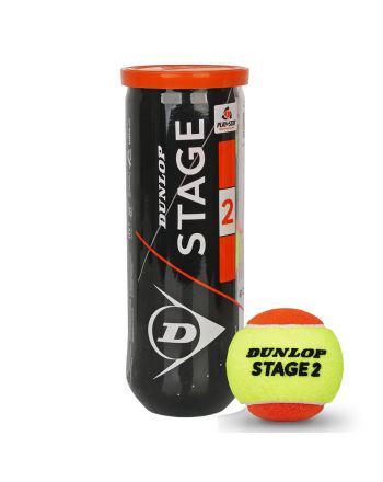 Piłka tenisowa Dunlop Stage 2 Orange 3