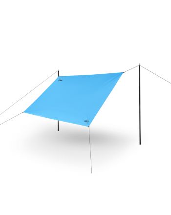 NC17111 TARP PŁACHTA BIWAKOWA KEMPINGOWA 230X140 CM NIEBIESKI NILS CAMP
