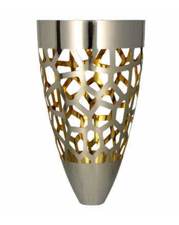 Kielich metalowy złoto-srebrny 315cm