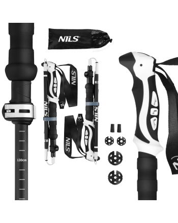 TK8603 KIJE TREKKINGOWE SKŁADANE NILS