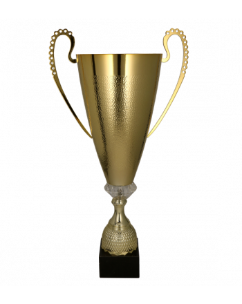 Puchar metalowy złoty 76cm