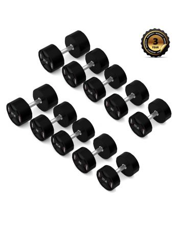 HPC SET ZESTAW HANTLI POLIURETANOWYCH 2 x 27.5 - 37.5 KG CPU (325 KG) HMS