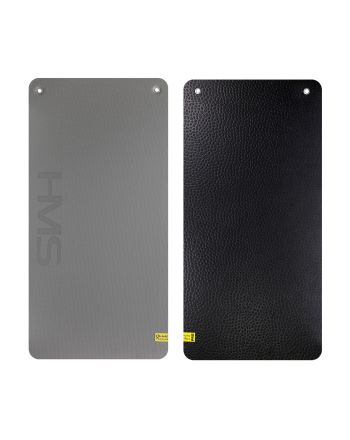 MFK02 GRAY-BLACK MATA FITNESS KLUBOWA Z OTWORAMI HMS PREMIUM