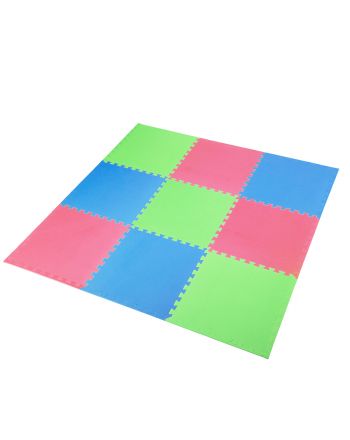 MP10 MATA PUZZLE MULTIPACK GREEN-BLUE-RED 9 ELEMENTÓW 10MM ONE FITNESS