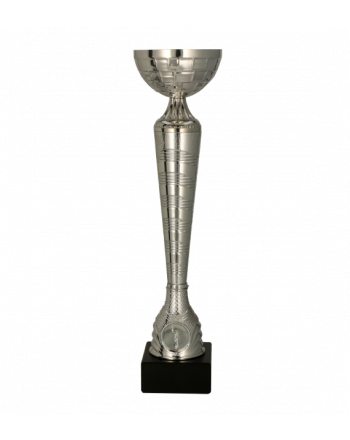 Puchar metalowy srebrny 31.5cm
